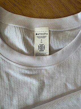 NWT Athleta White Shirt